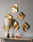 Fluttering Pages - Wall Decor (Set of 6) - Gold