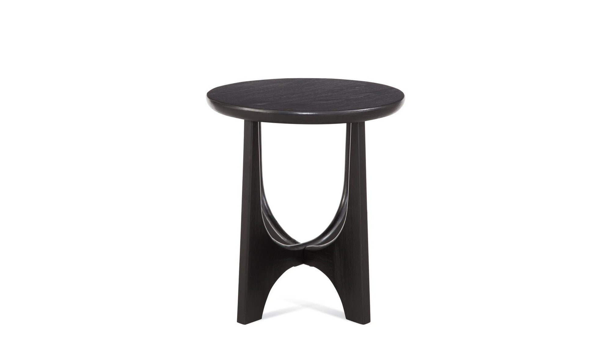 Dunnigan - Round End Table - Black