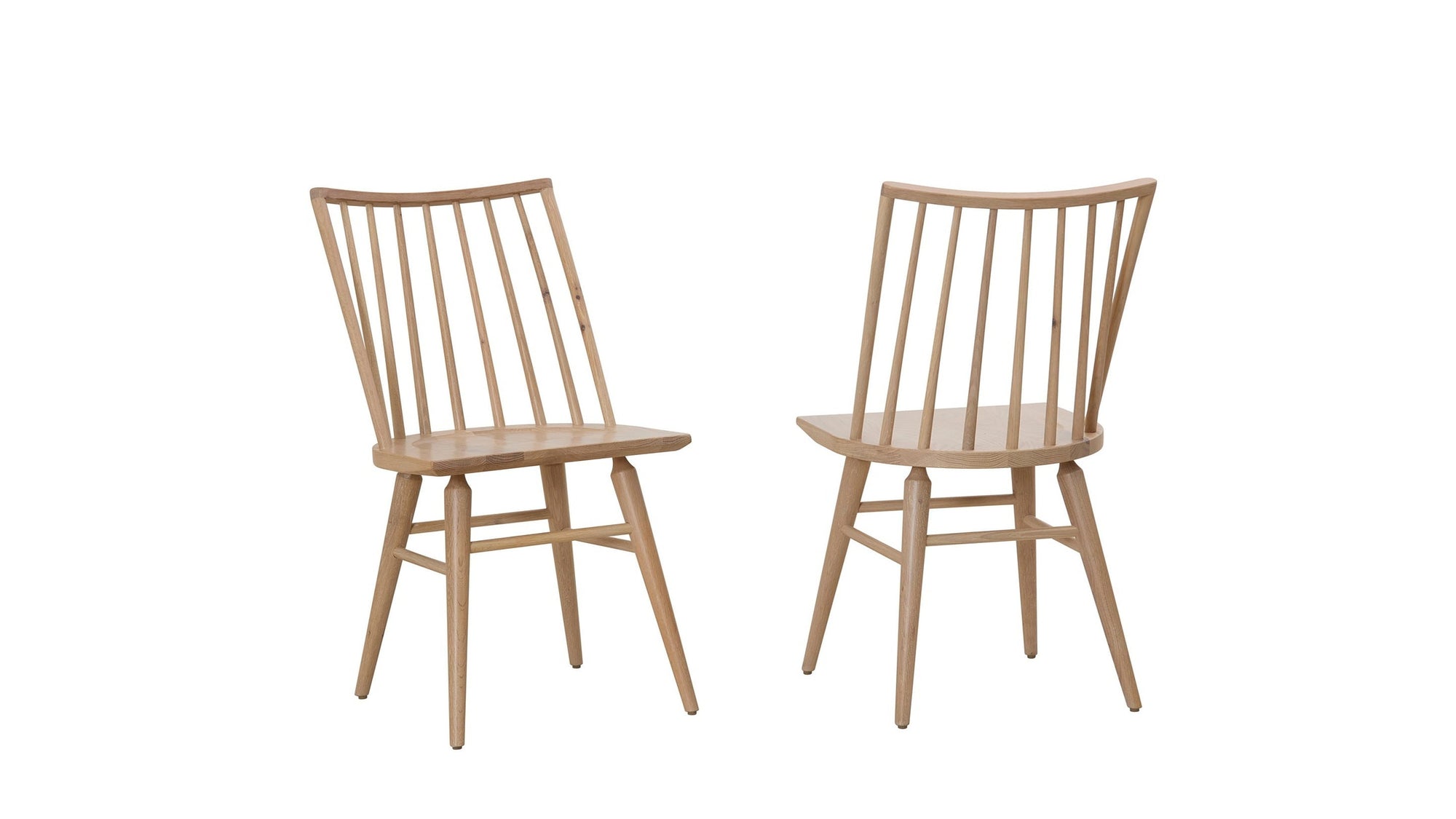 Dovetail - Spindle Solid American Oak Side Chair