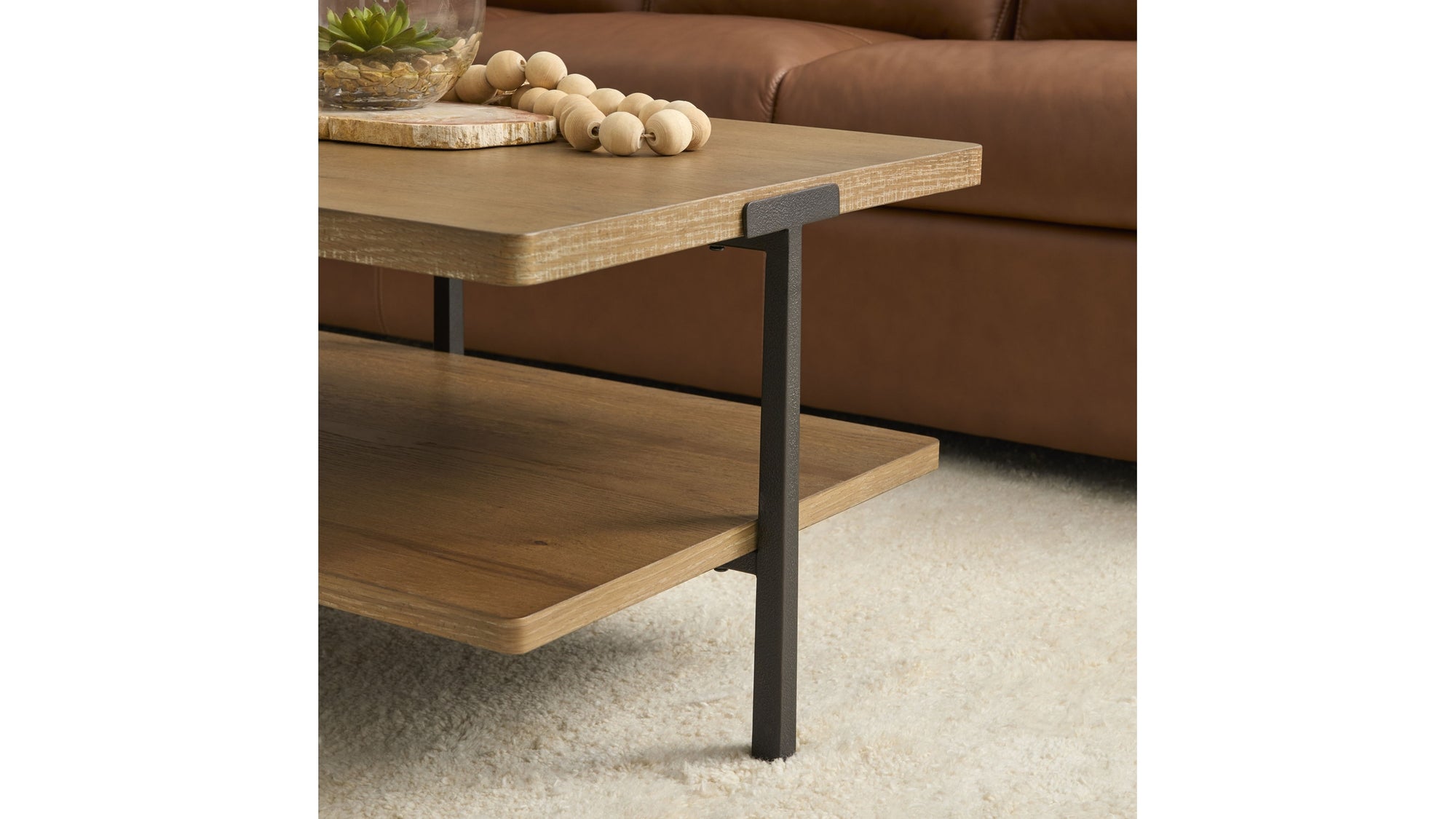 Millwork - Rectangular Coffee Table - Light Brown