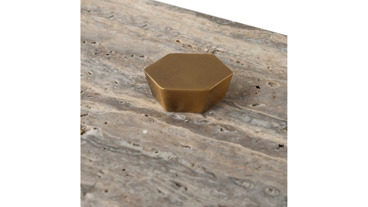 Griseus - Travertine Stone Box