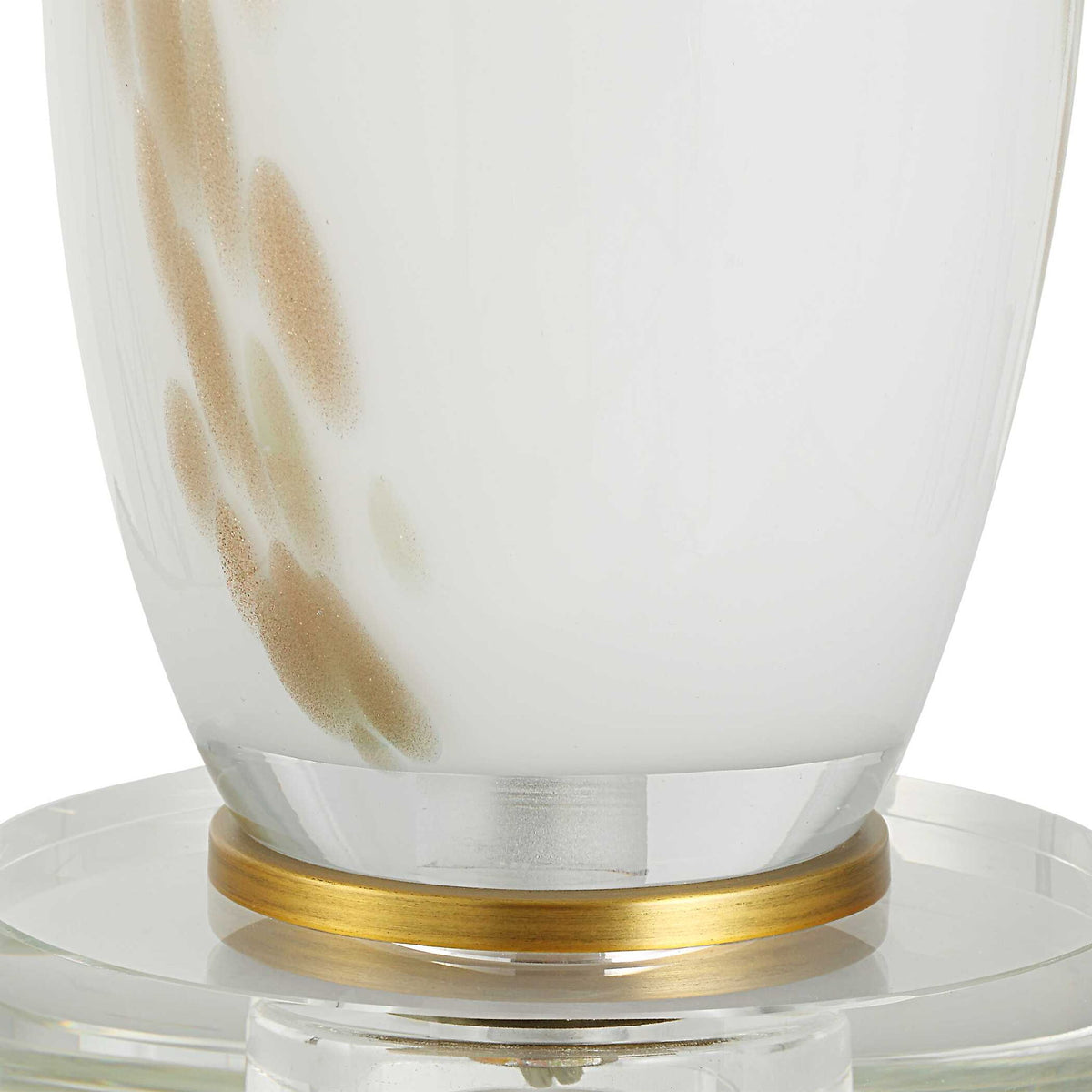 Lyra - Table Lamp - White &amp; Gold