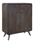 Hausen - 2 Door Mid-Century Cabinet -