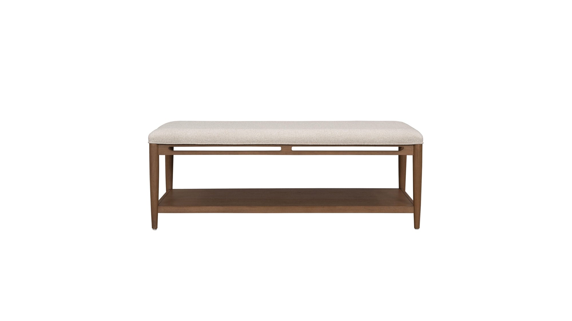 Verona - Rectangular Coffee Table - Beige / Dark Brown