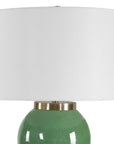 Banner - Spheres Table Lamp - Green