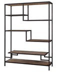 Sherwin - Industrial Etagere - Light Brown