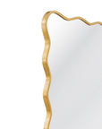 Freya - Floor Mirror - Antique Gold Leaf