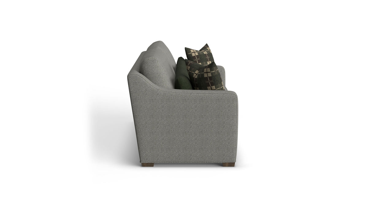 Milo - Fabric Two- Fabric Cushion Sofa