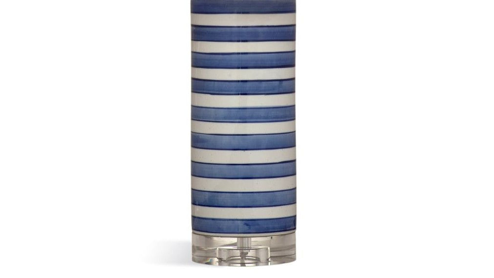 Regatta - Stripe Table Lamp - Blue