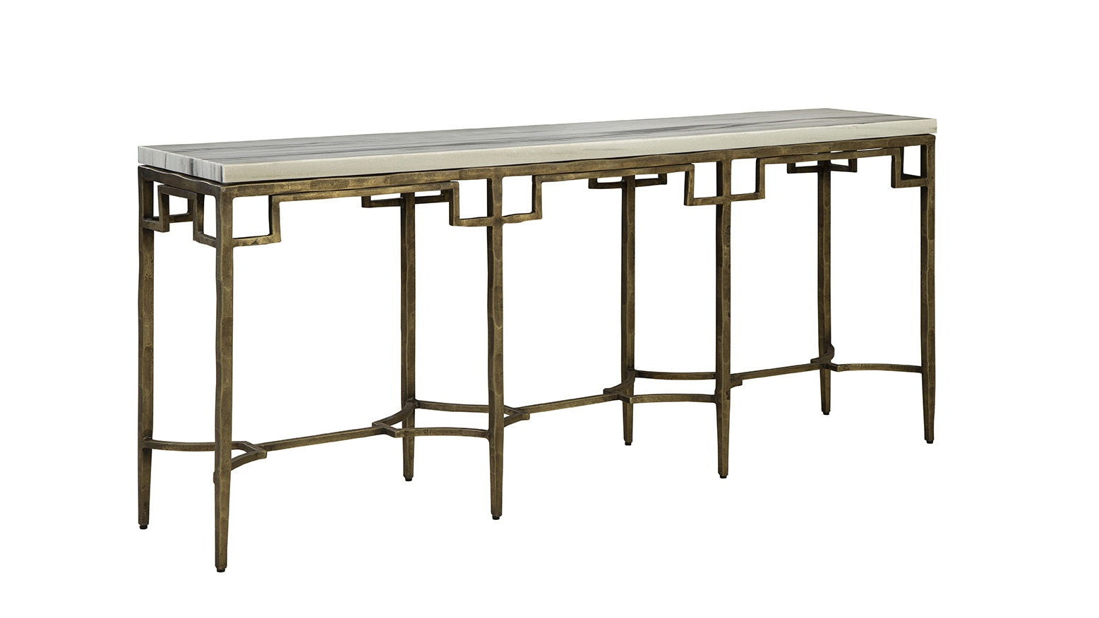 Tours - Console - White / Gold