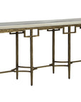 Tours - Console - White / Gold