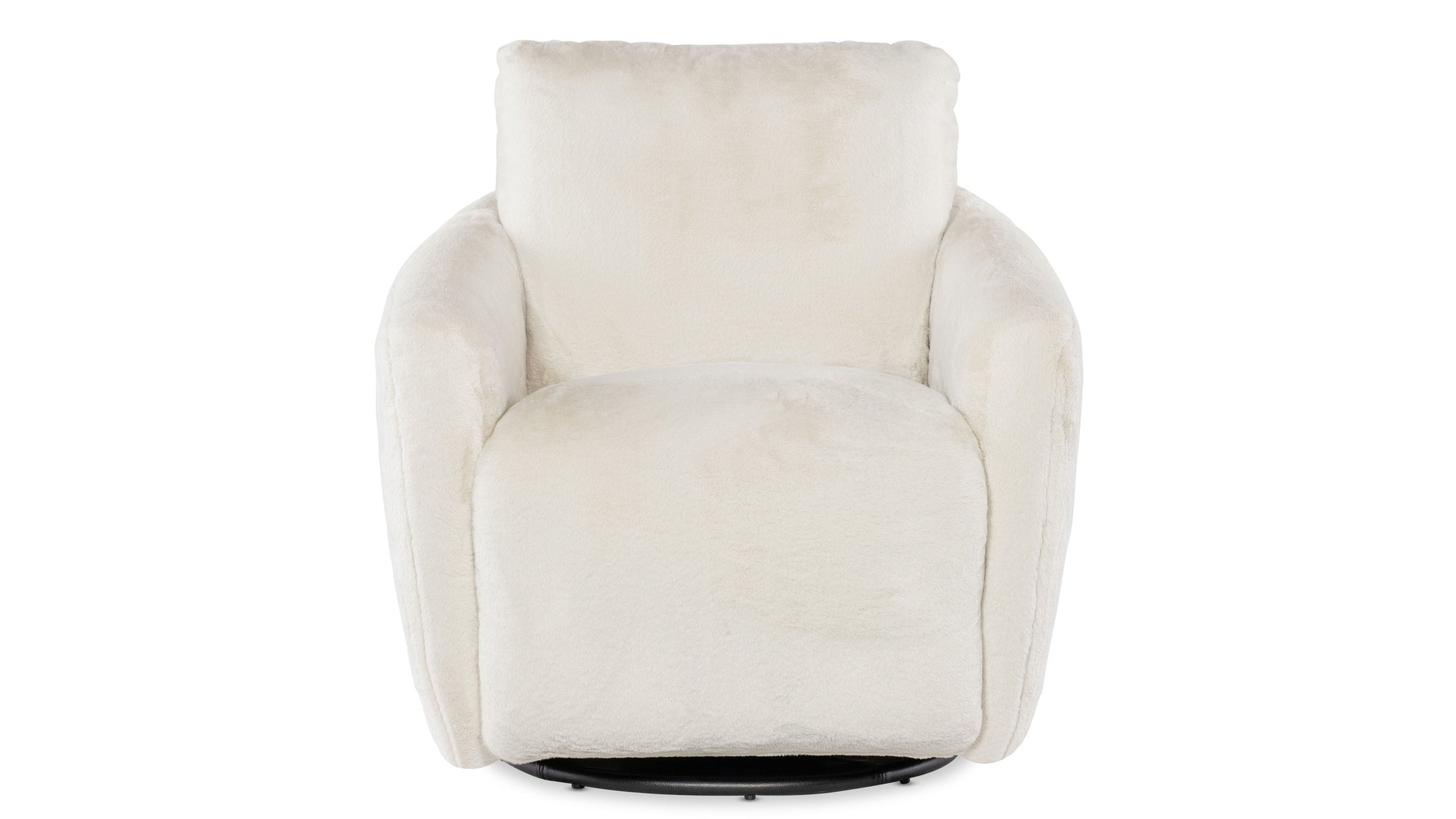 CC - Bonnie Swivel Chair With Power Footrest - White
