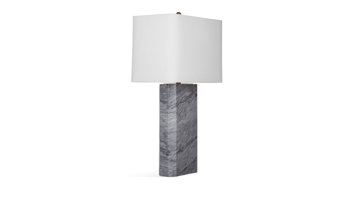 Leed - Table Lamp - Dark Gray / White
