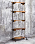 Rhordyn - Industrial Etagere - Light Brown