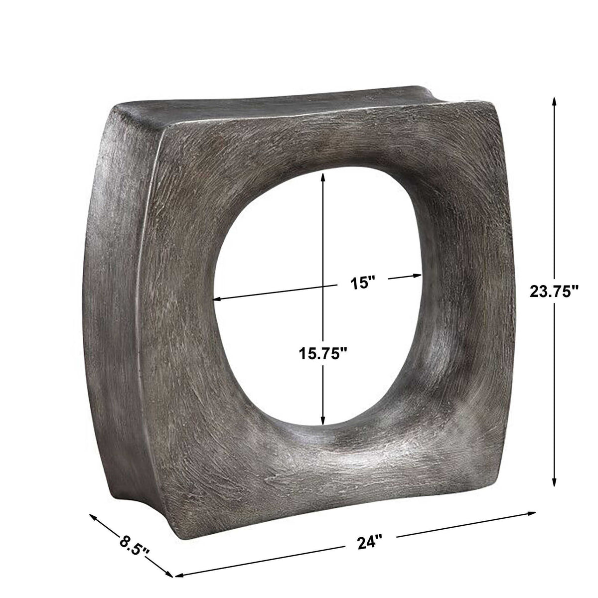 Valira - Modern Accent Table - Dark Gray