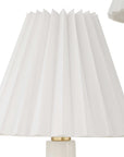 Poppins - 8 Light Brass Chandelier - White / Gold