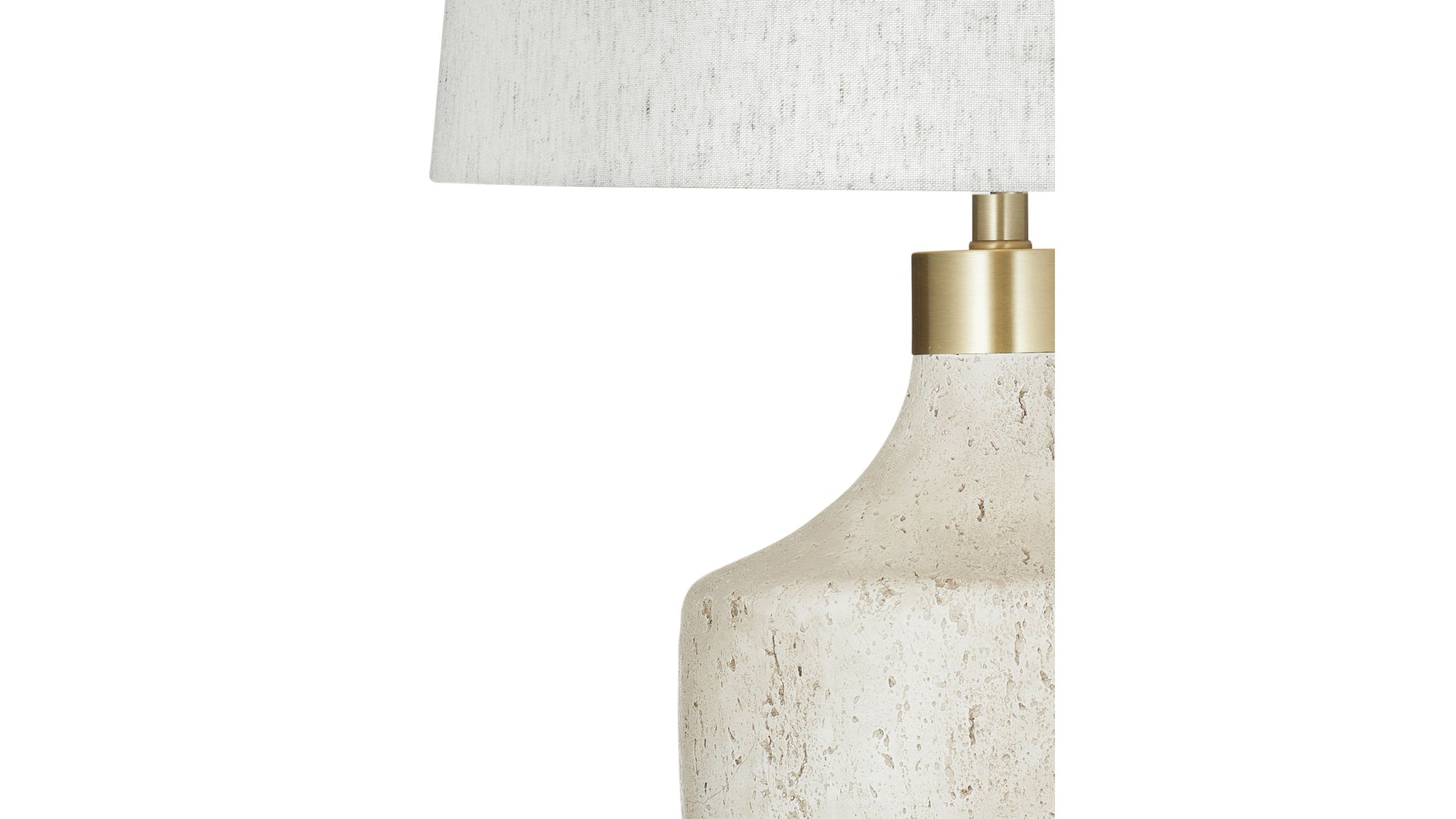 Neecole - Table Lamp - Textured Cream