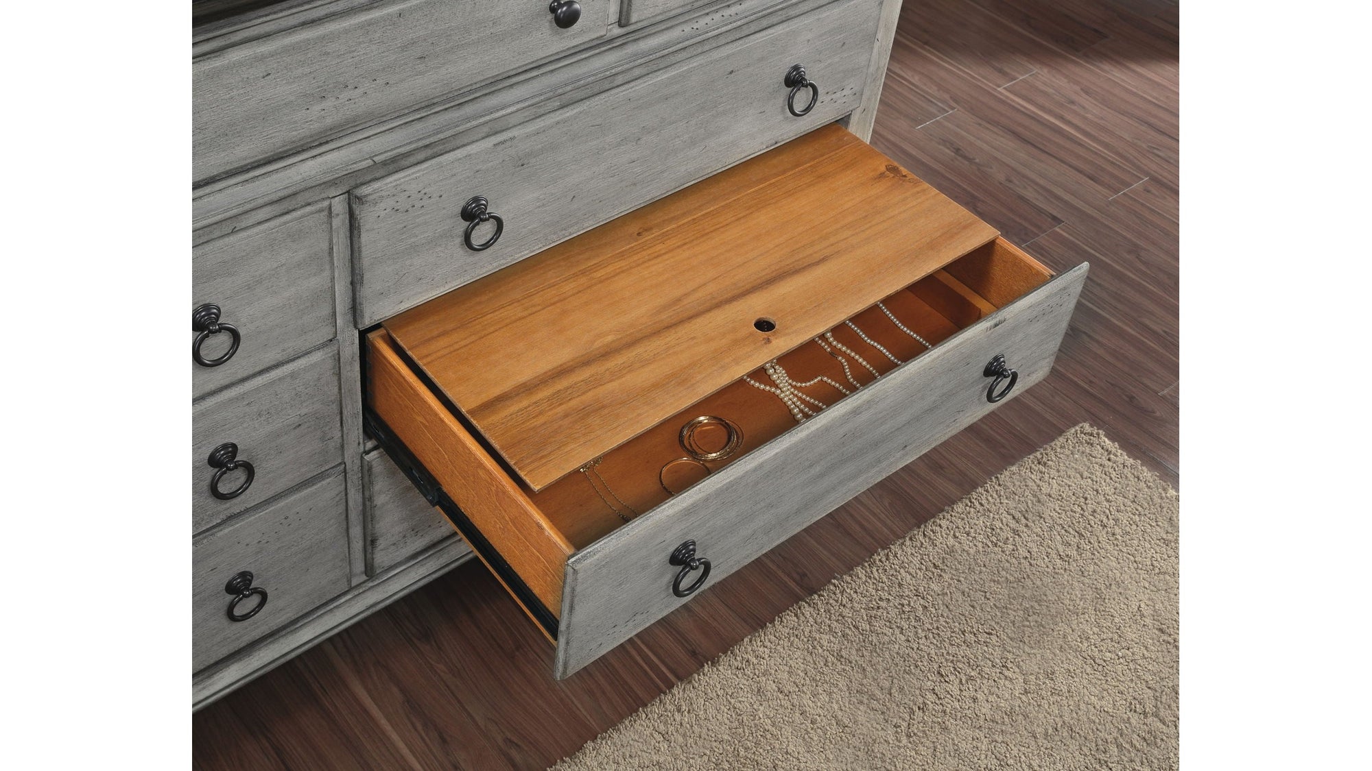 Plymouth - Dresser - Gray