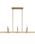 Cordoba - 8 Light Linear Chandelier - Gold