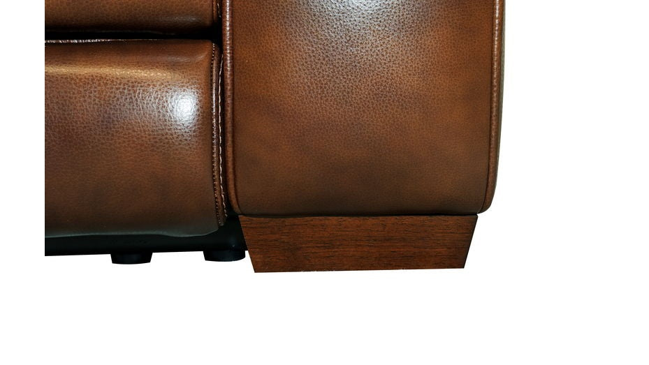 Grady - Power Loveseat Recliner With Power And Power Headrest, Power Lumbar - Cocoa