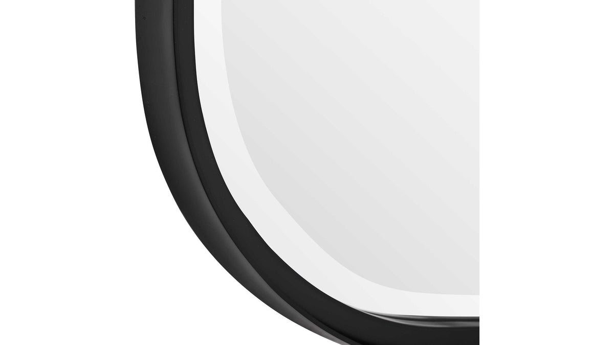 Concord - Tall Iron Mirror - Black