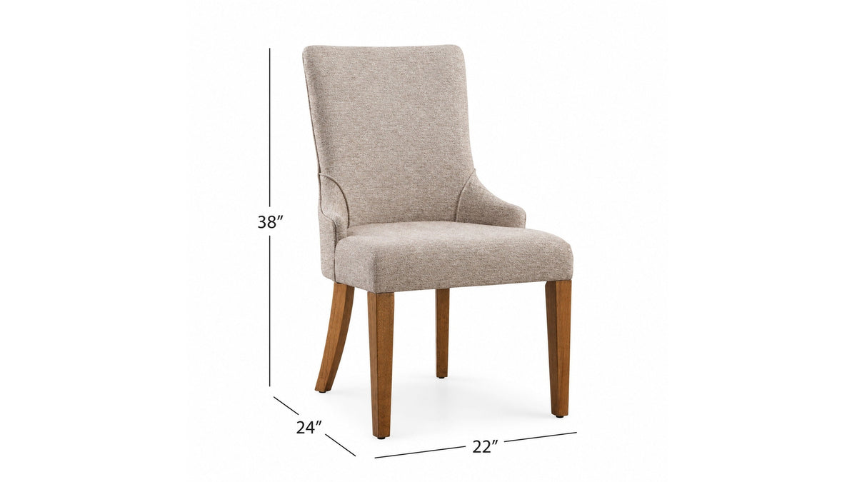 Bambach - Parsons Chair - White