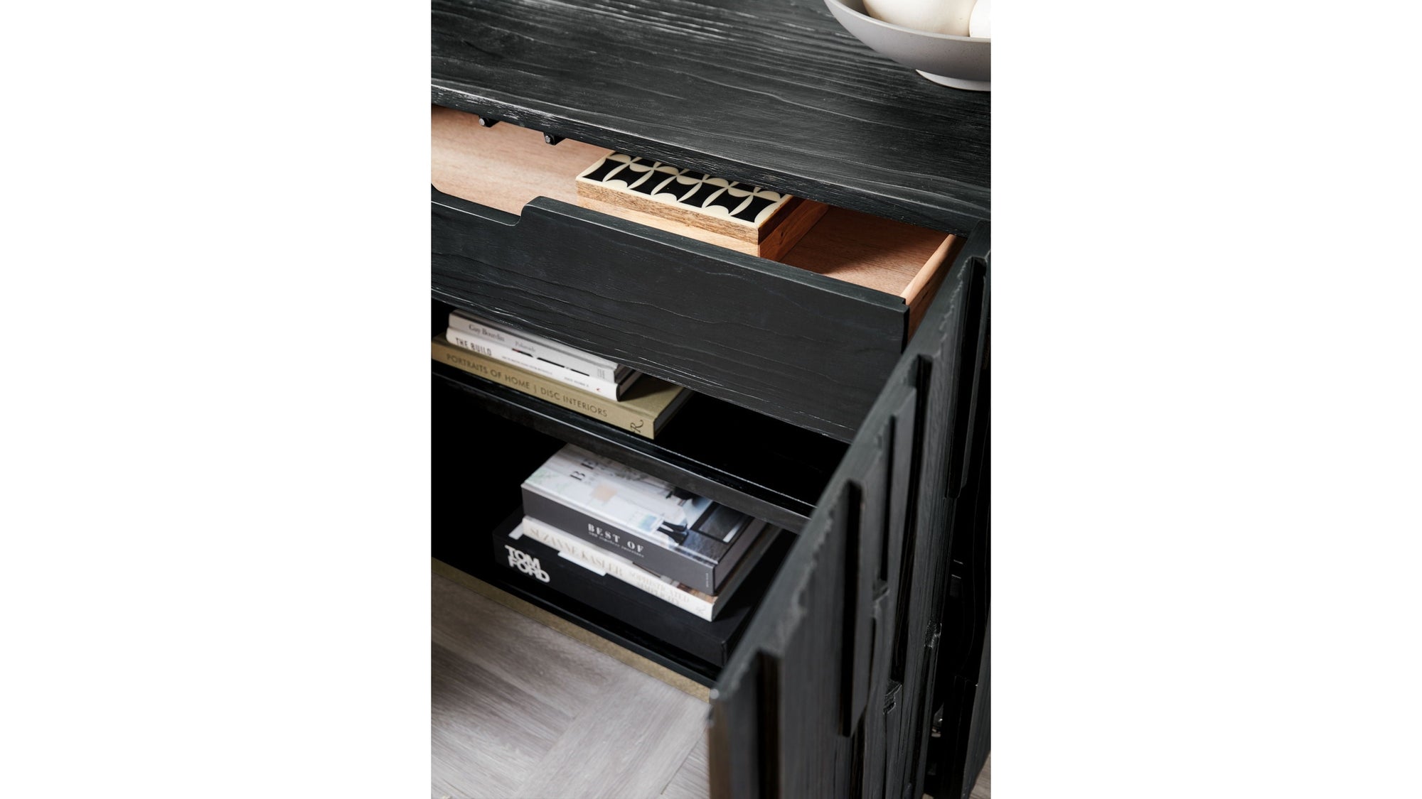 Chapman - Shou Sugi Ban Accent Chest - Black