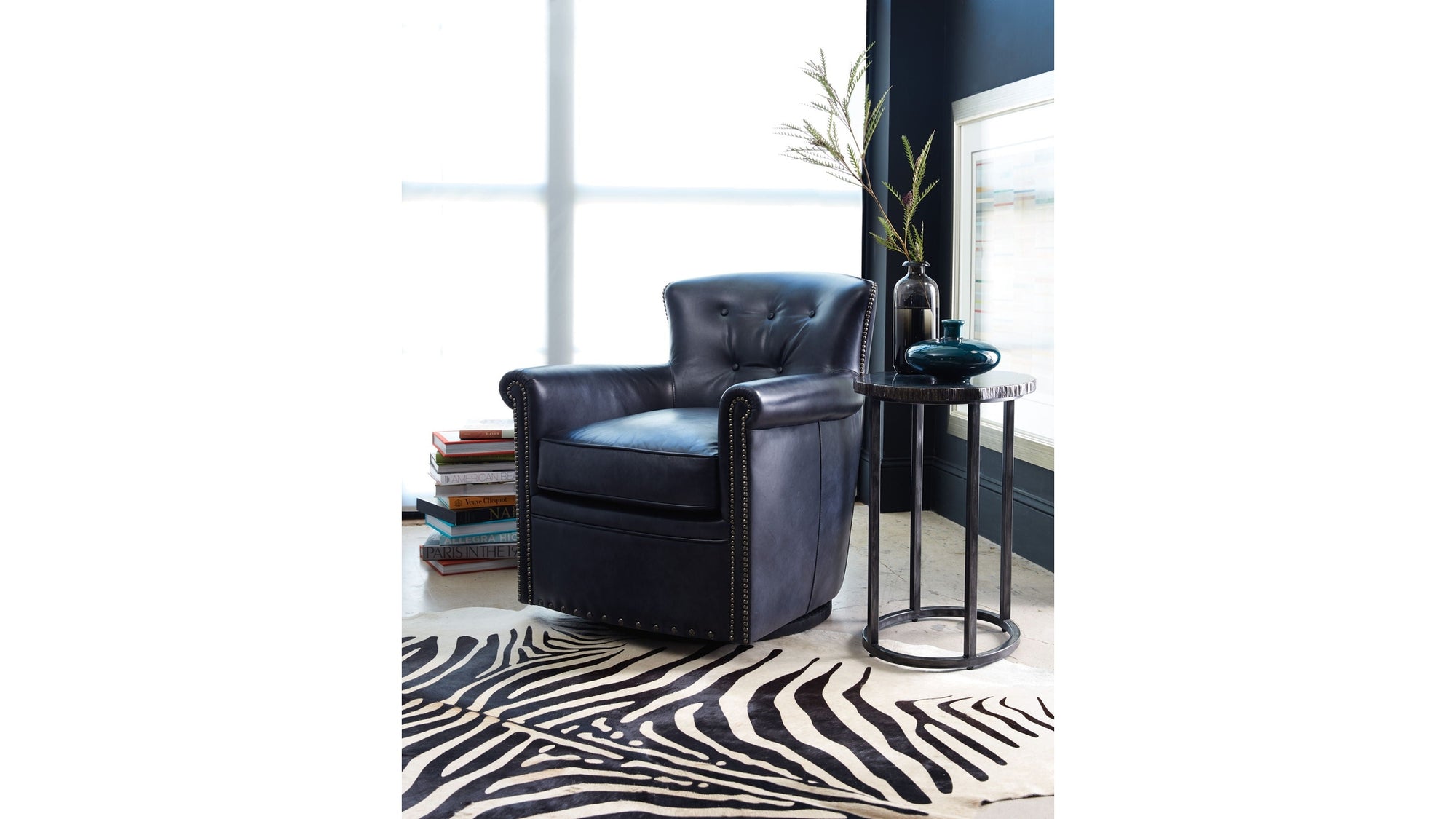 Melange - Nesting Tables - Dark Gray