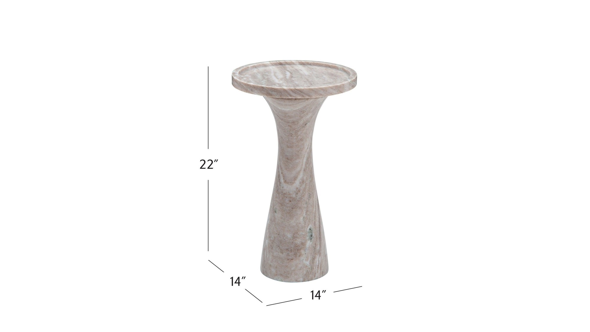 Baird - Accent Table - Beige