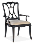 Charleston - Upholstered Seat Arm Chair Set of 2