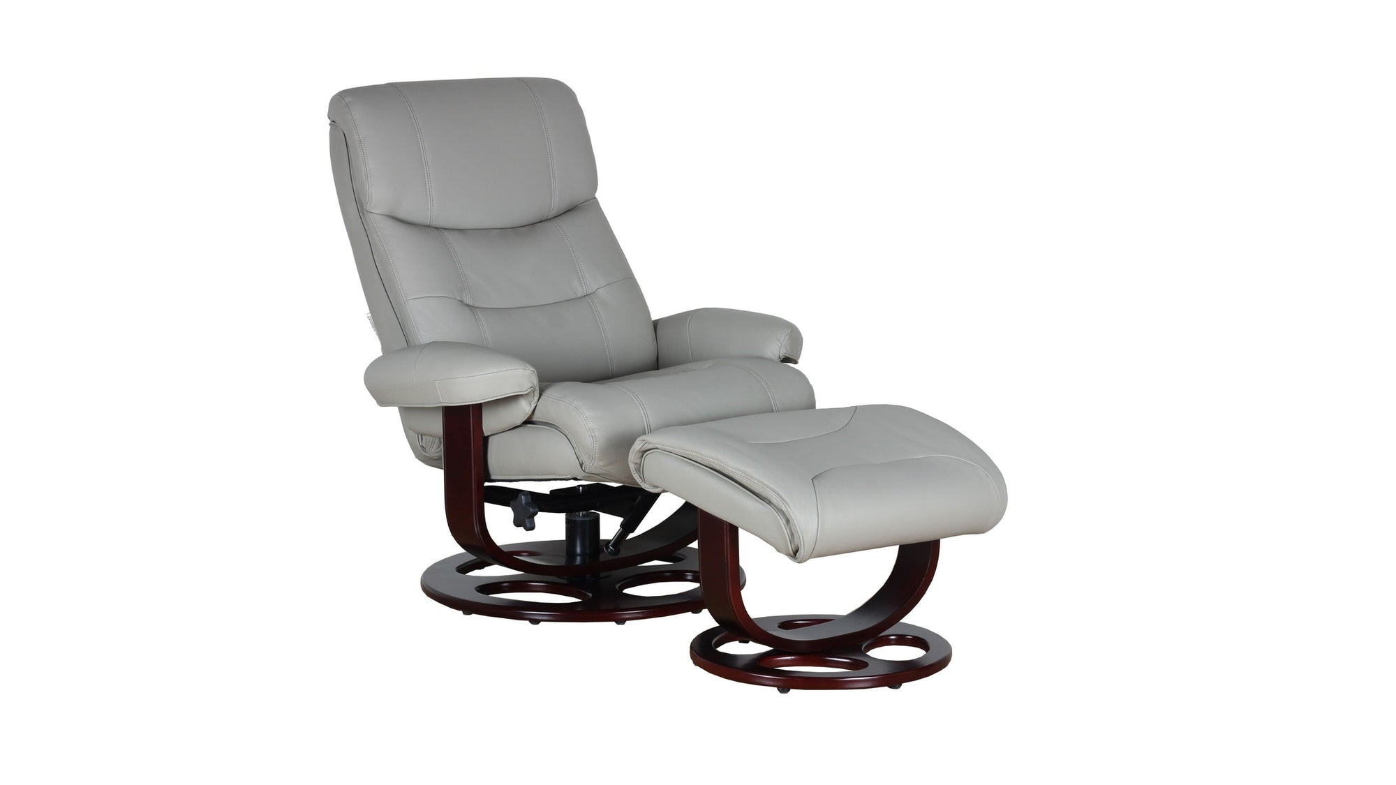 Dawson - Swivel Pedestal Recliner And Ottoman