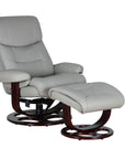 Dawson - Swivel Pedestal Recliner And Ottoman