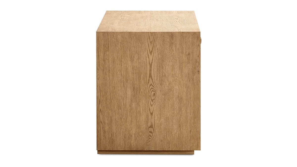 Andora Weathered Natural Open Nightstand