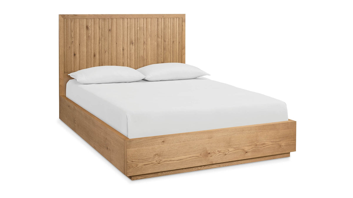 Andora Weathered Natural Panel Bed