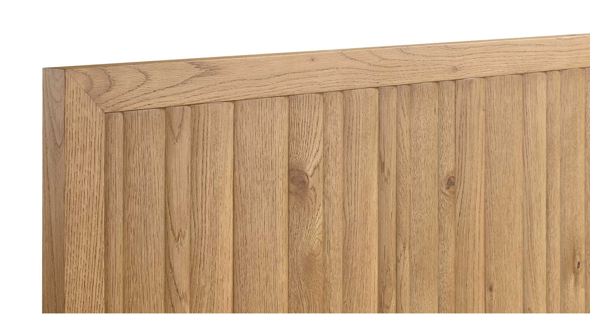Andora Weathered Natural Panel Bed