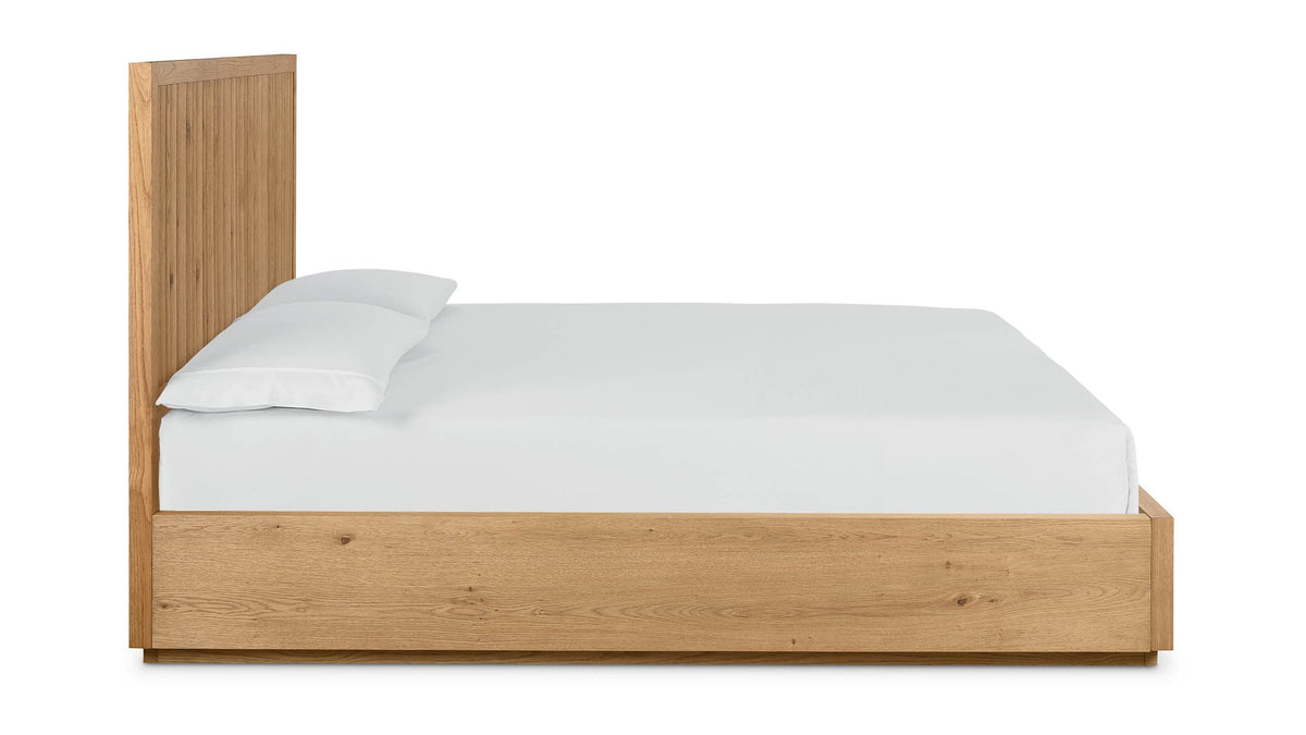 Andora Weathered Natural Panel Bed