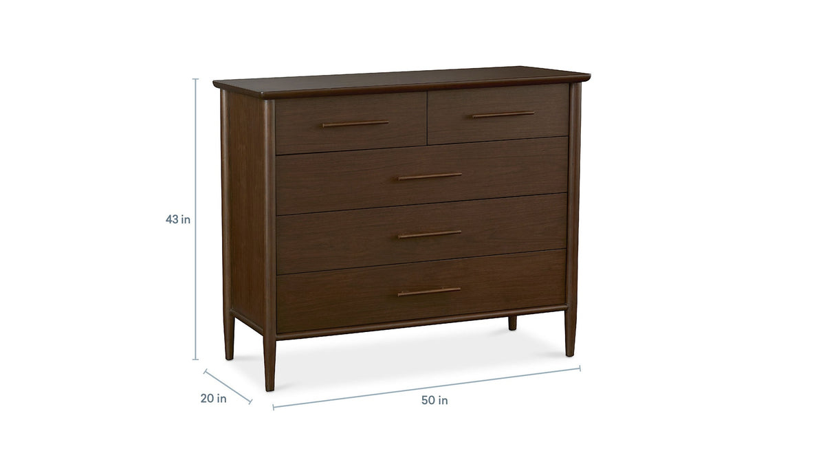 Copenhagen 5 Drawer Chest