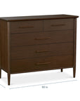 Copenhagen 5 Drawer Chest