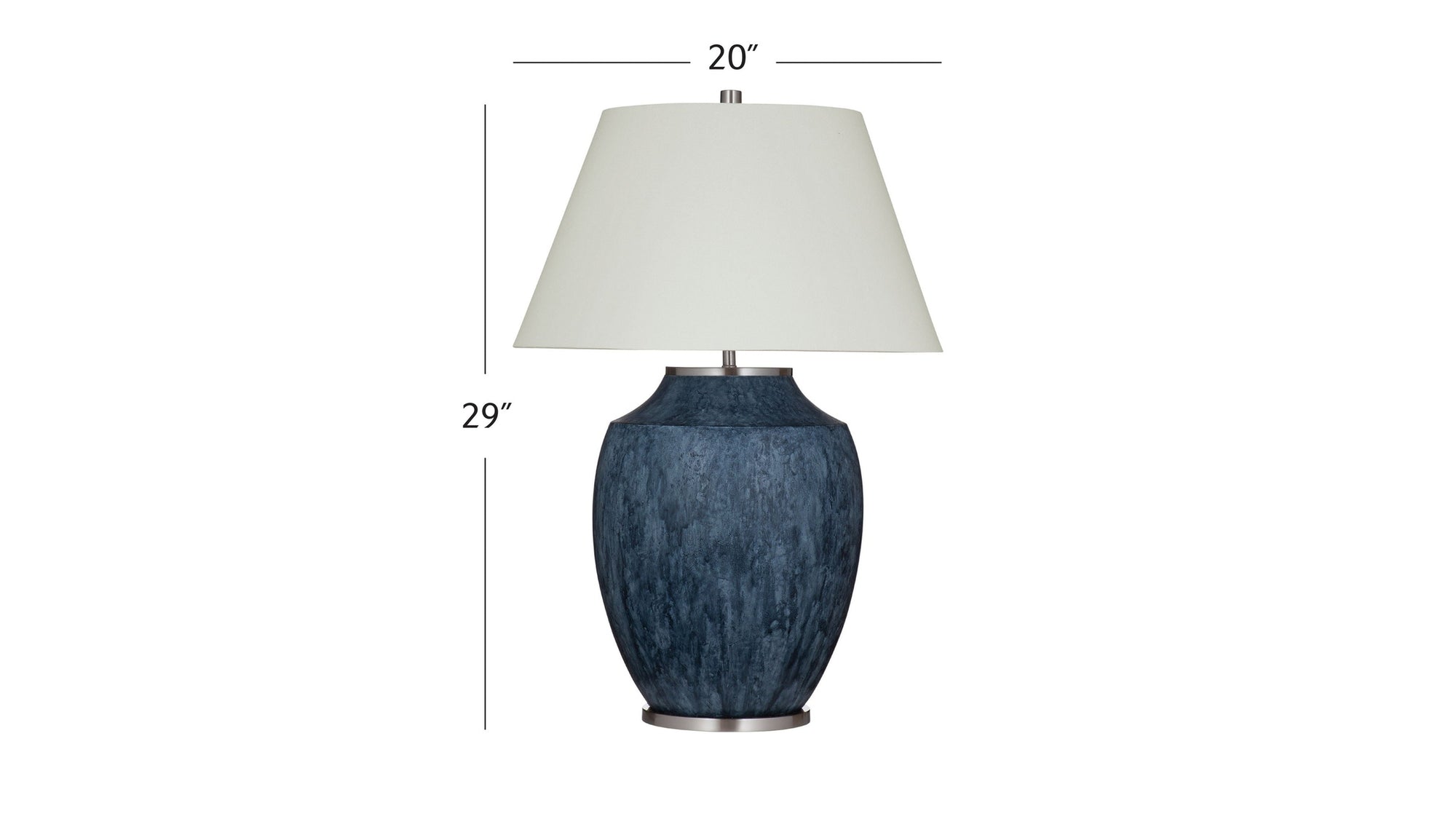Ashe - Table Lamp - Blue
