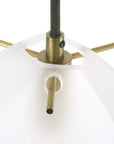 Geodesic - 1 Light Mini Pendant - White