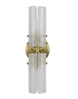 Mistie - 2 Light Glass Sconce - Bronze
