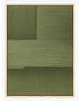Framed Canvas Sycamore Bark - Natural
