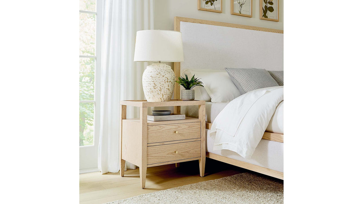 Willow 2 Drawer Nightstand