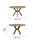 Millwork - Round Dining Table