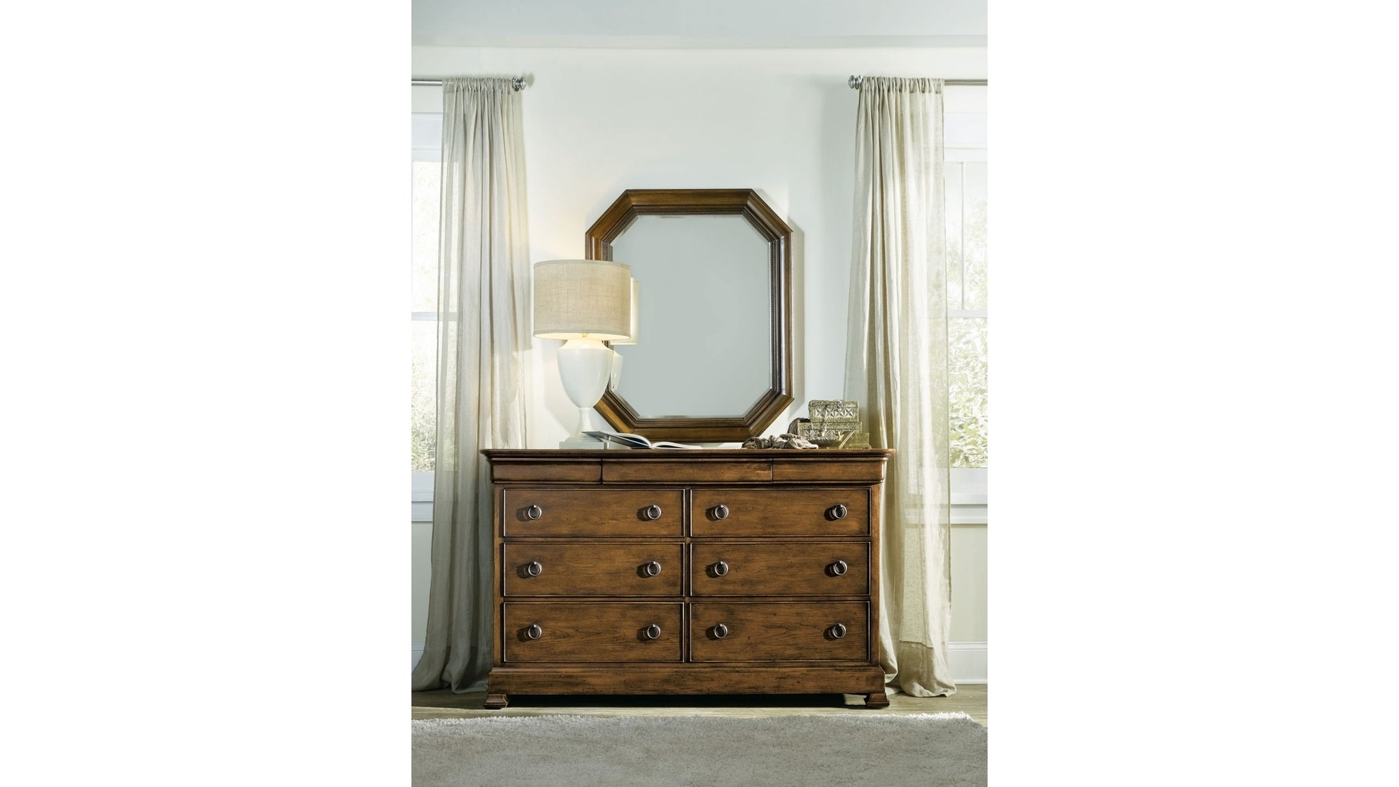 Archivist - 9-Drawer Dresser - Dark Brown