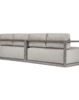 Remsen - Outdoor Large Sofa - Weathered Gray / Dove