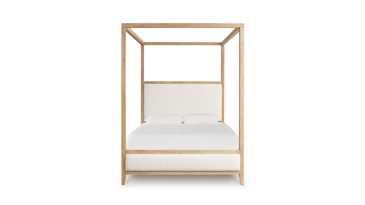 Courtland Upholstered Bed with Canopy
