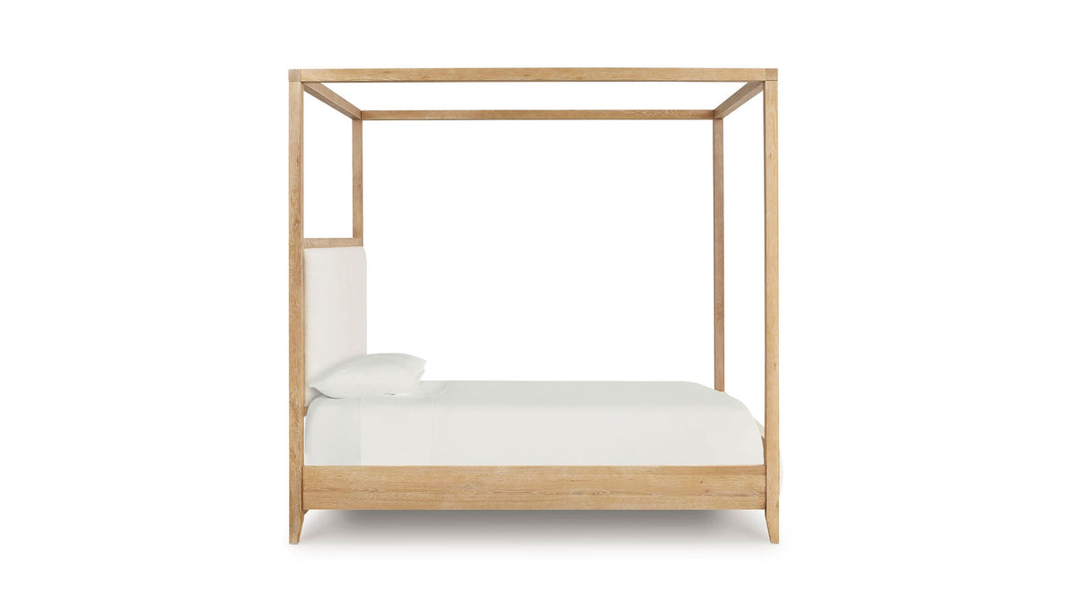Courtland Upholstered Bed with Canopy