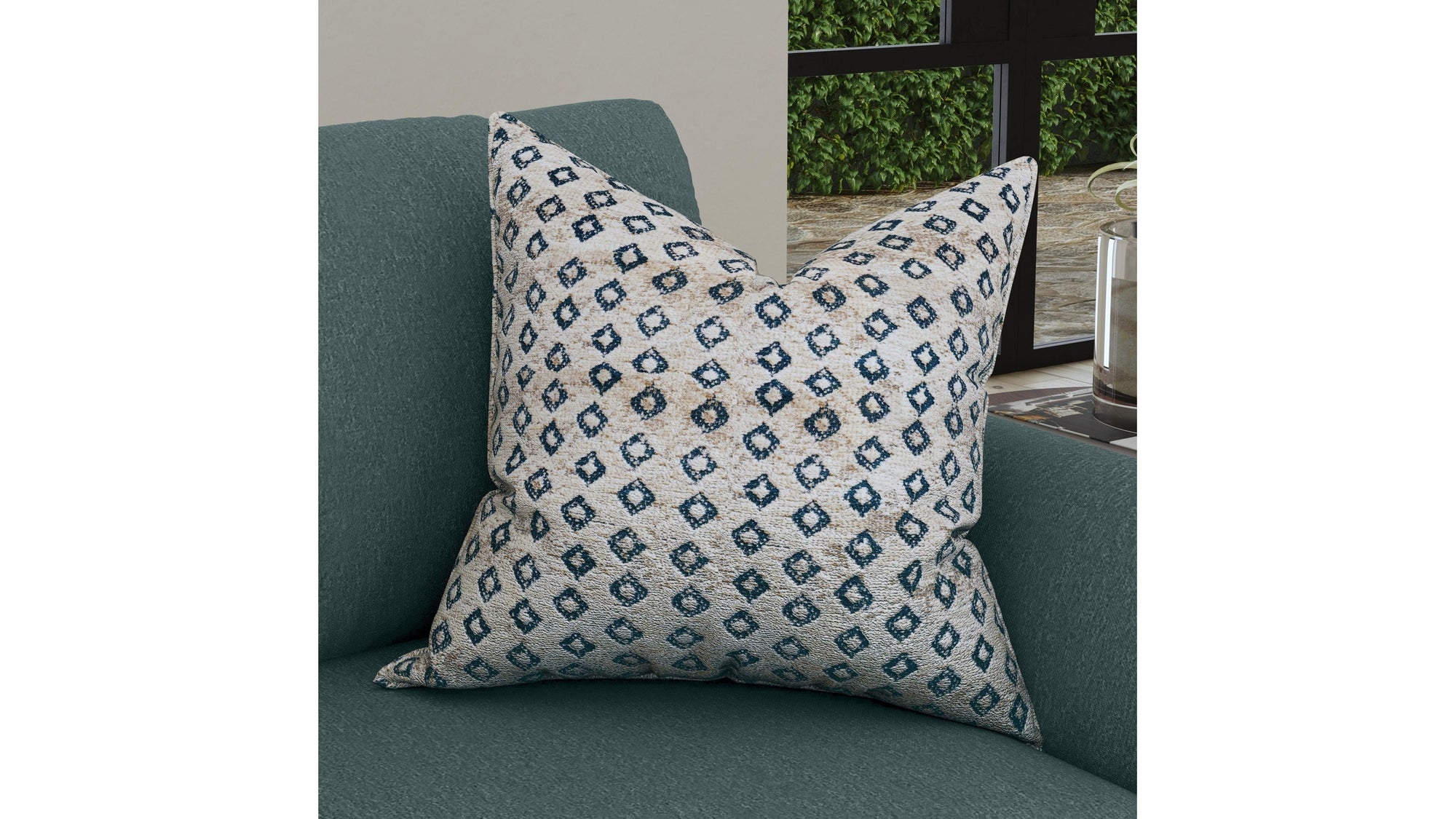 Lewis - Fabric Stationary Sofa