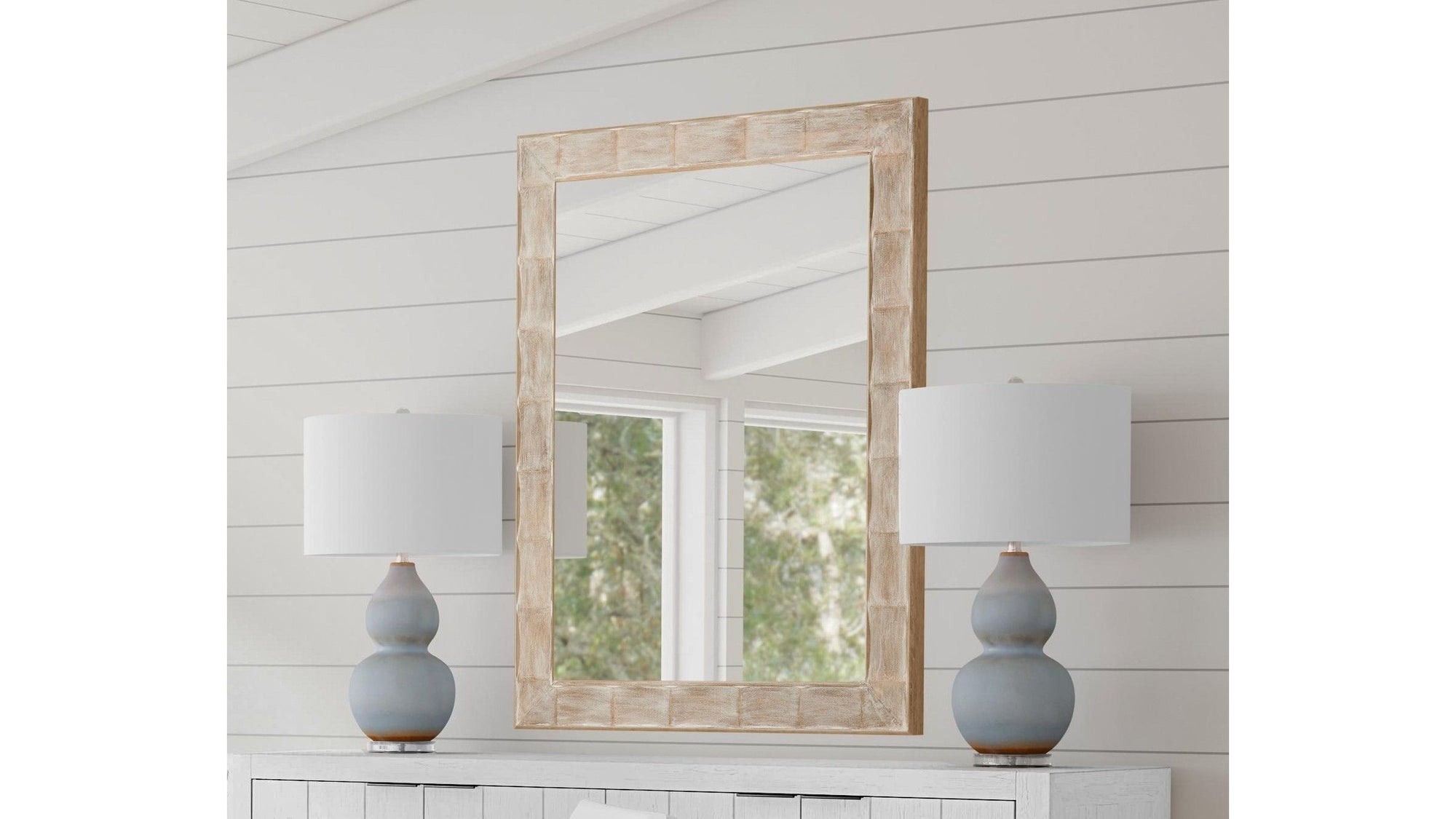 Guyton - Wall Mirror - Beige